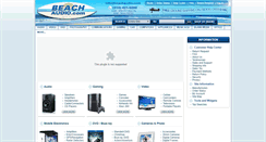 Desktop Screenshot of beachaudio.com